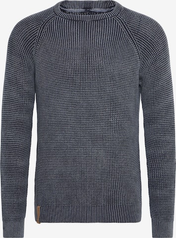 INDICODE JEANS Pullover 'Rockford' in Blau: Vorderseite