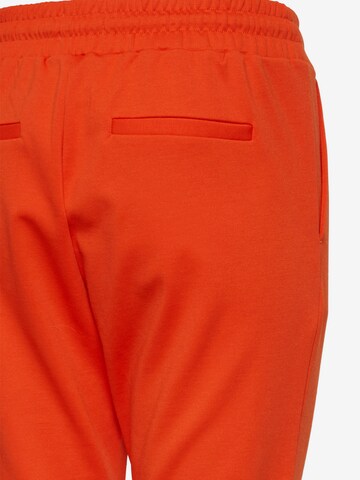 ICHI Slimfit Broek 'KATE' in Oranje