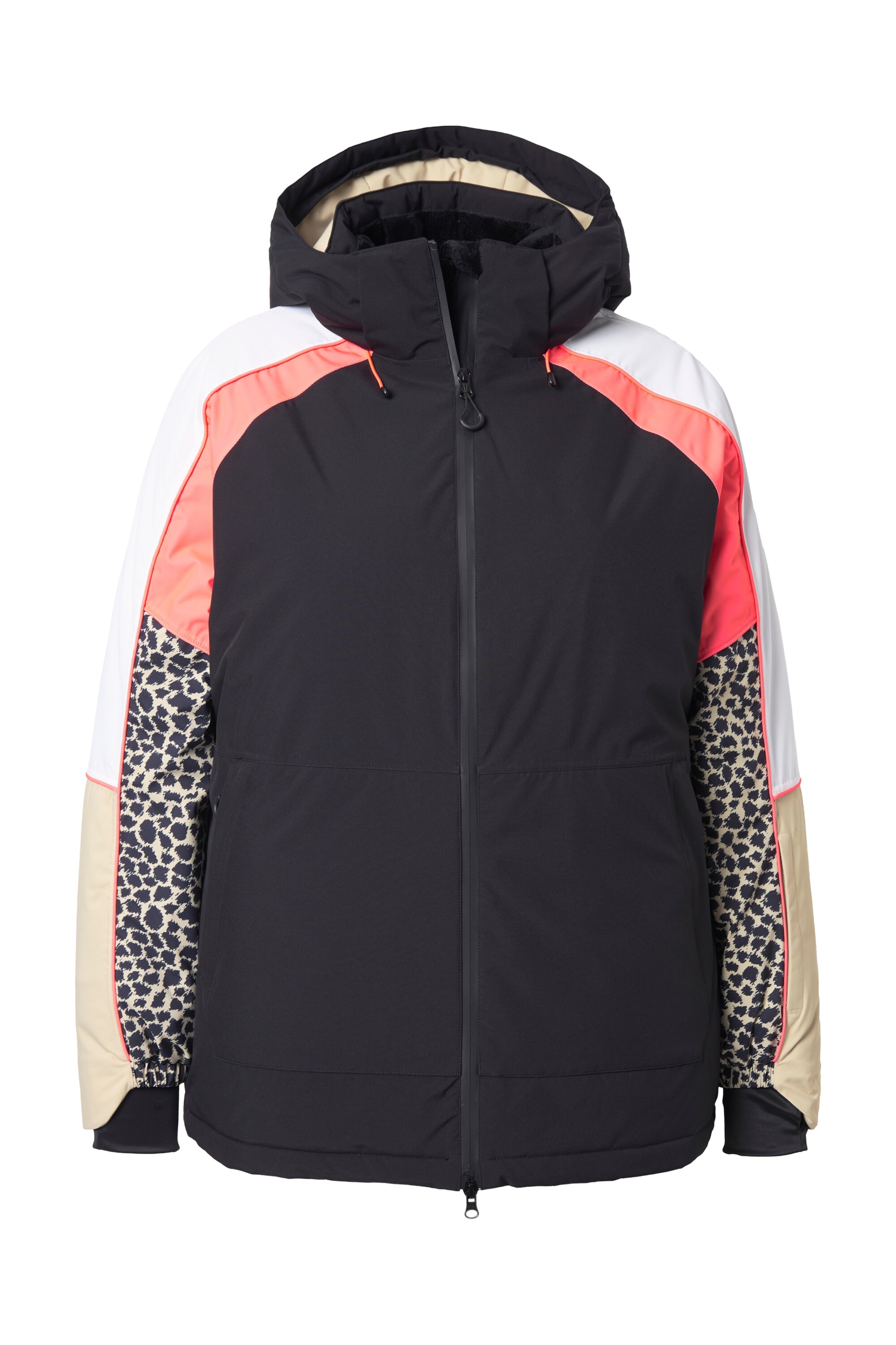 Ulla Popken Tussenjas in Zwart: voorkant