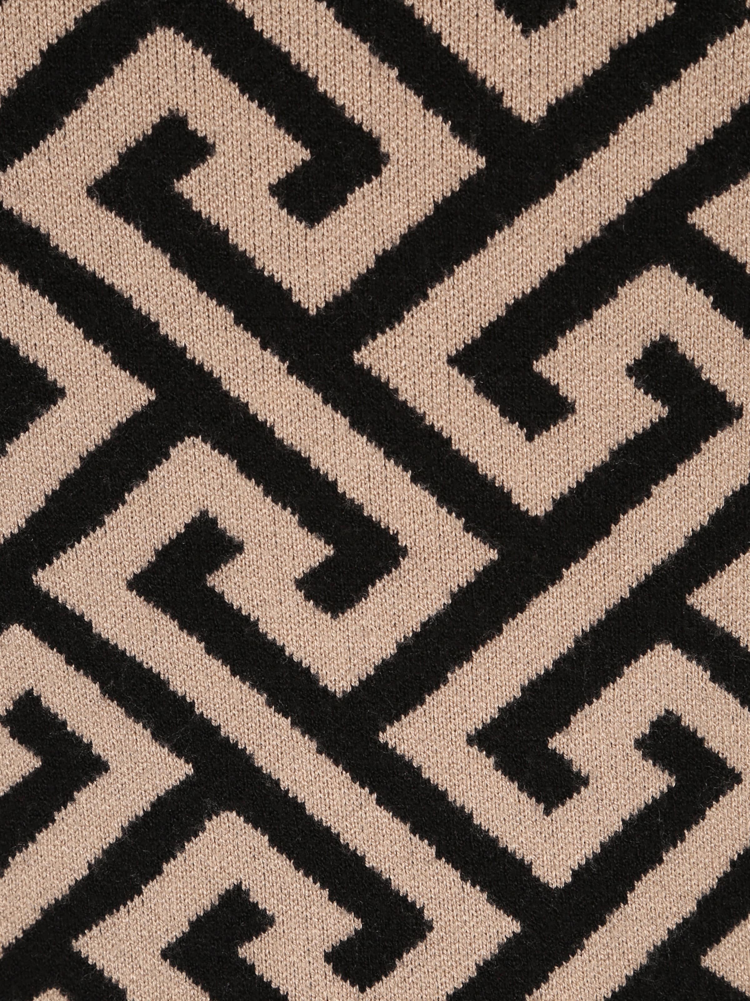 Vero Moda Tall Gebreide jurk 'Aria' in Beige