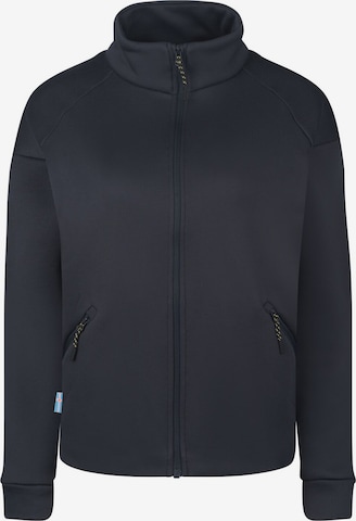 WESTFJORD Fleecejacke in Schwarz: Vorderseite