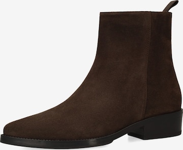 MANFIELD Ankle Boots in Braun: Vorderseite