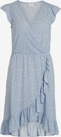 Robe VILA en bleu : devant