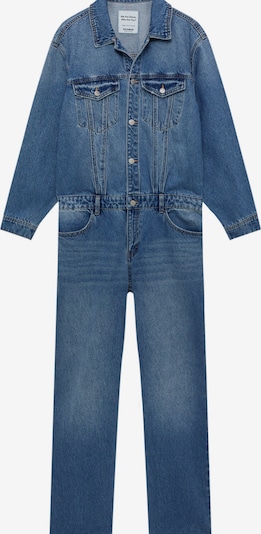 Pull&Bear Jumpsuit in blue denim, Produktansicht