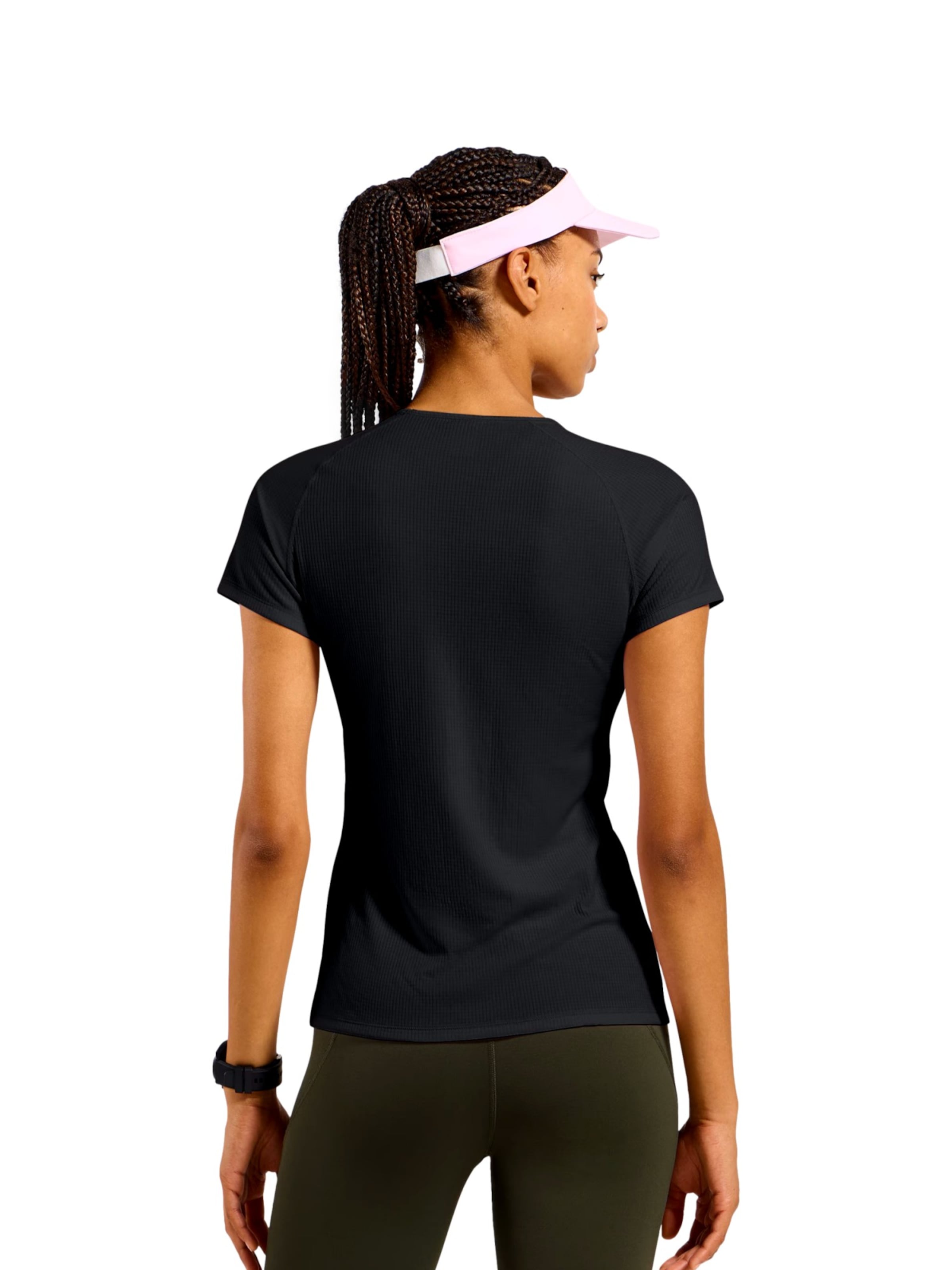 ODLO Functioneel shirt in Zwart