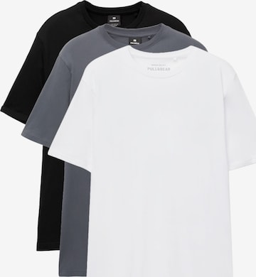 Pull&Bear Shirt in Grey: front