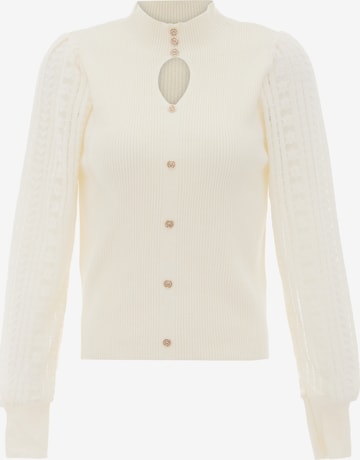 NAEMI Trui in Wit: voorkant