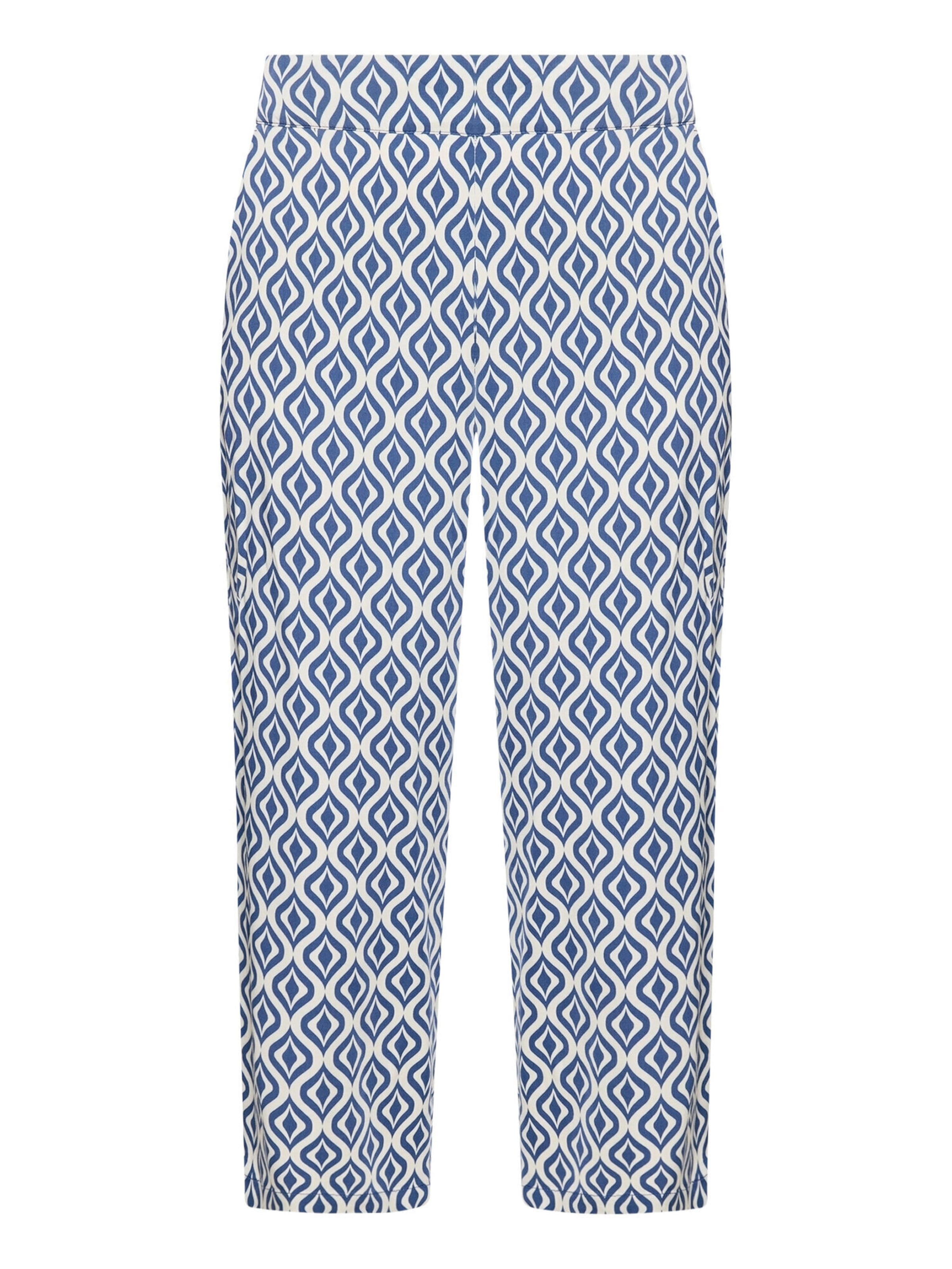Betty Barclay Loosefit Broek in Blauw: voorkant