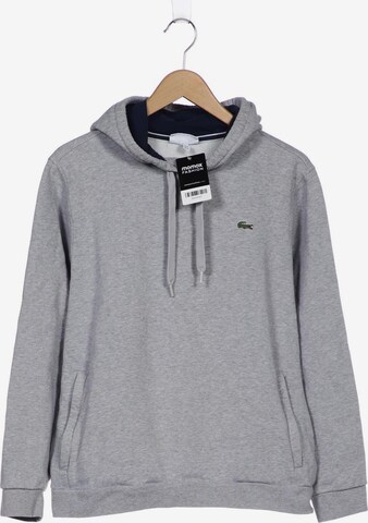 Lacoste Sport Sweatshirt & Zip-Up Hoodie in XL in Grey: front