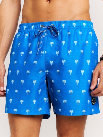 PROTEST Board Shorts 'PRTMascot' in Blue