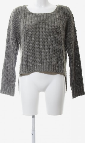 Marcel Ostertag Strickpullover in XS in Grey: front