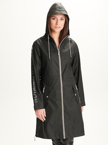 Notyz Raincoat 'Nina' in Black: front