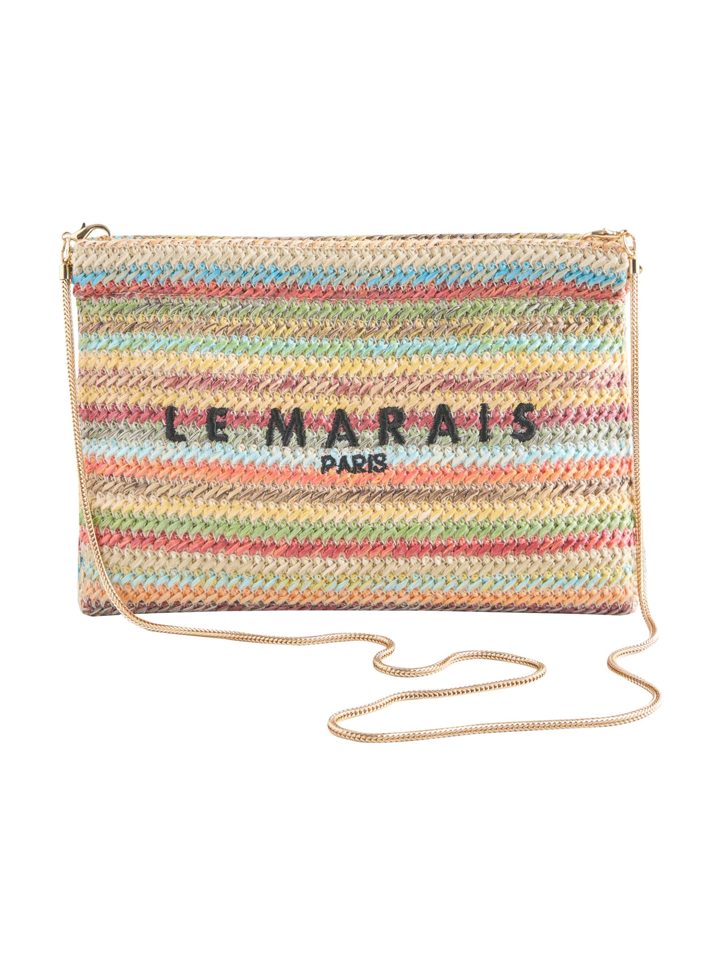 Next Pochette en mélange de couleurs, Vue avec produit