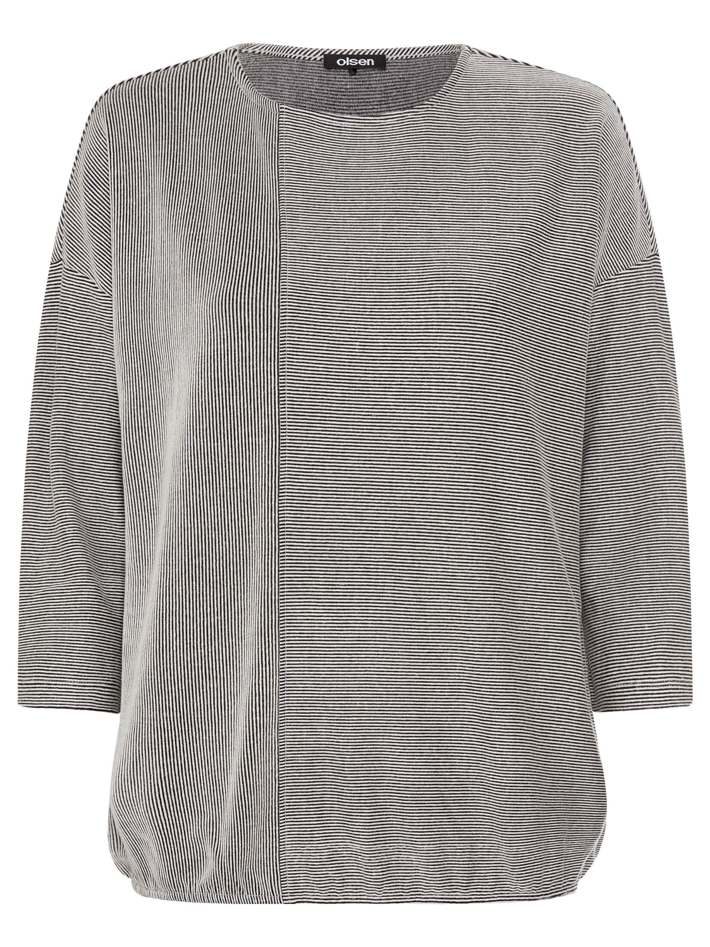 T-shirt Olsen en noir : devant