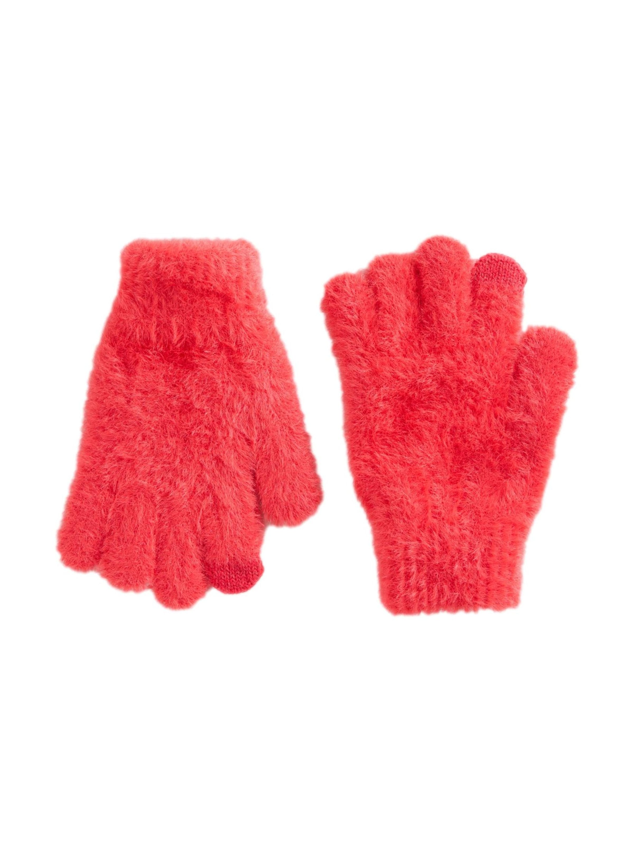 Next Handschuhe in Rot: Vorderseite