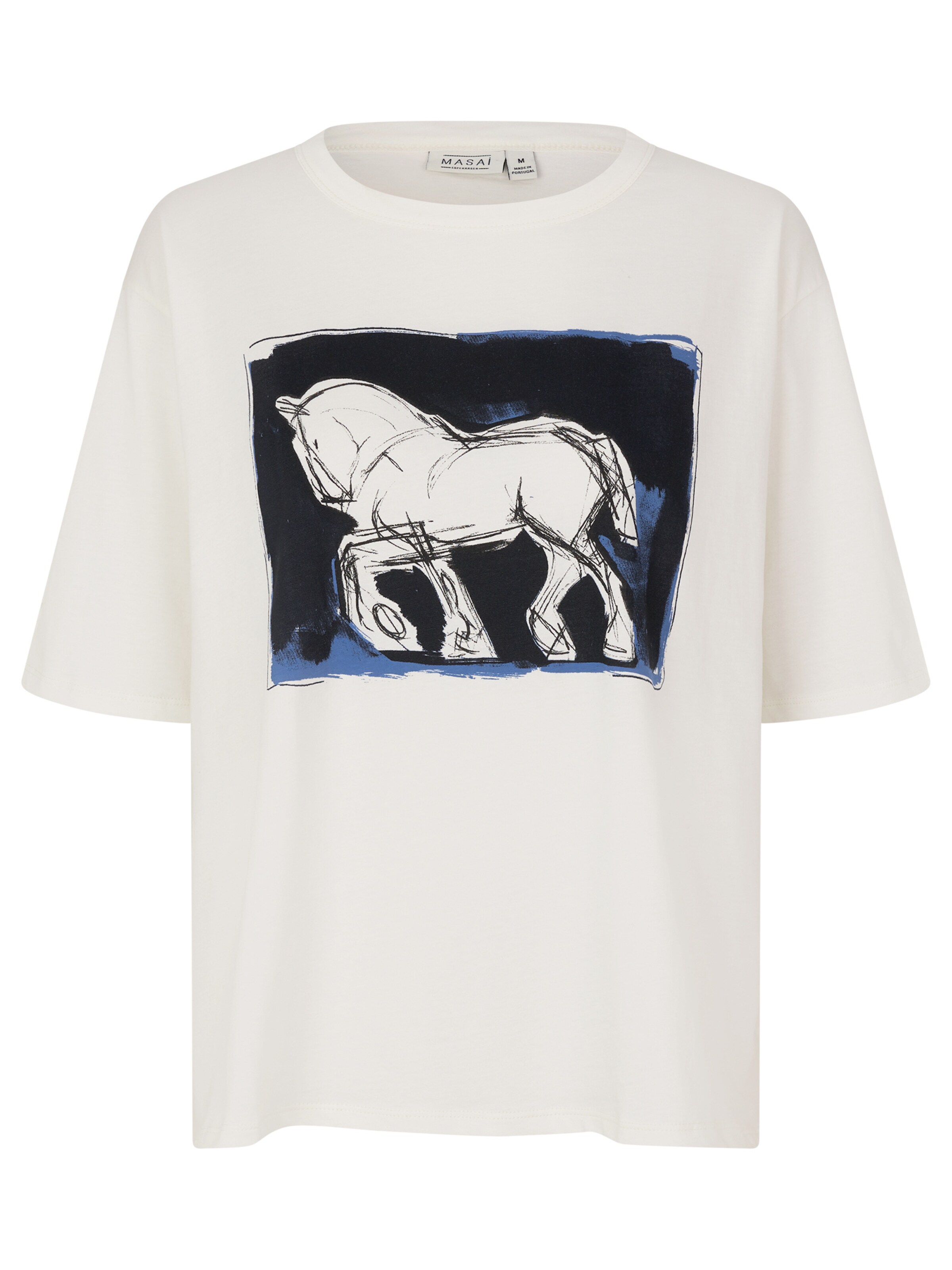 Masai Shirt 'Doreann' in White: front
