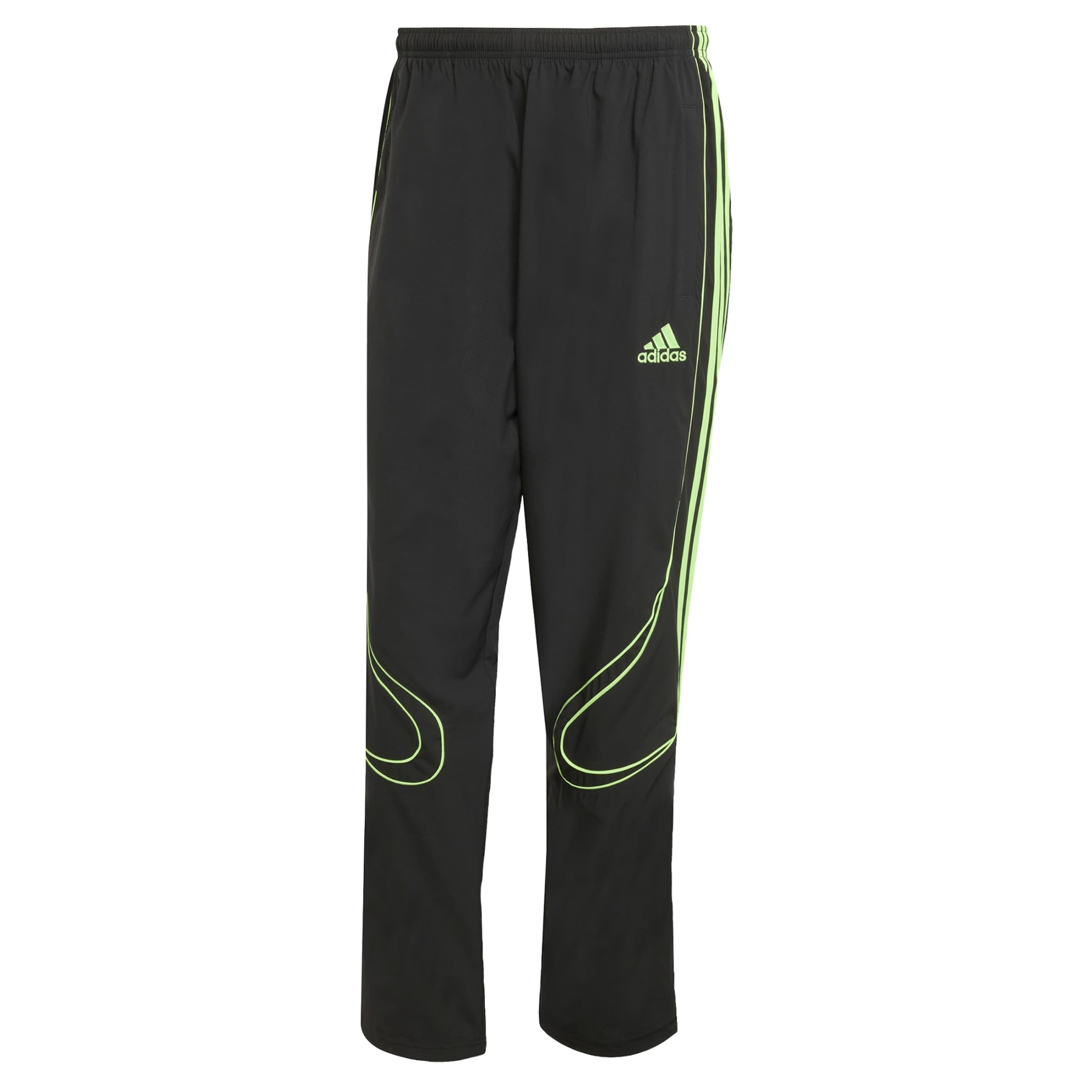 ADIDAS ORIGINALS Loosefit Housut 'Teamgeist Adicolor' värissä musta: etupuoli