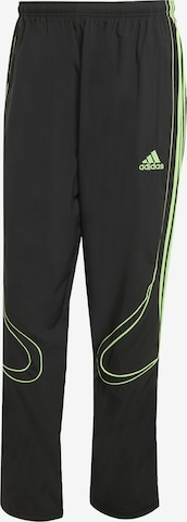 Pantalon 'Teamgeist Adicolor' ADIDAS ORIGINALS en noir : devant