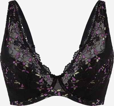 LingaDore Grudnjak u zelena / ljubičasta / crna, Pregled proizvoda