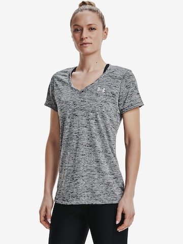 UNDER ARMOUR Functioneel shirt in Grijs: voorkant