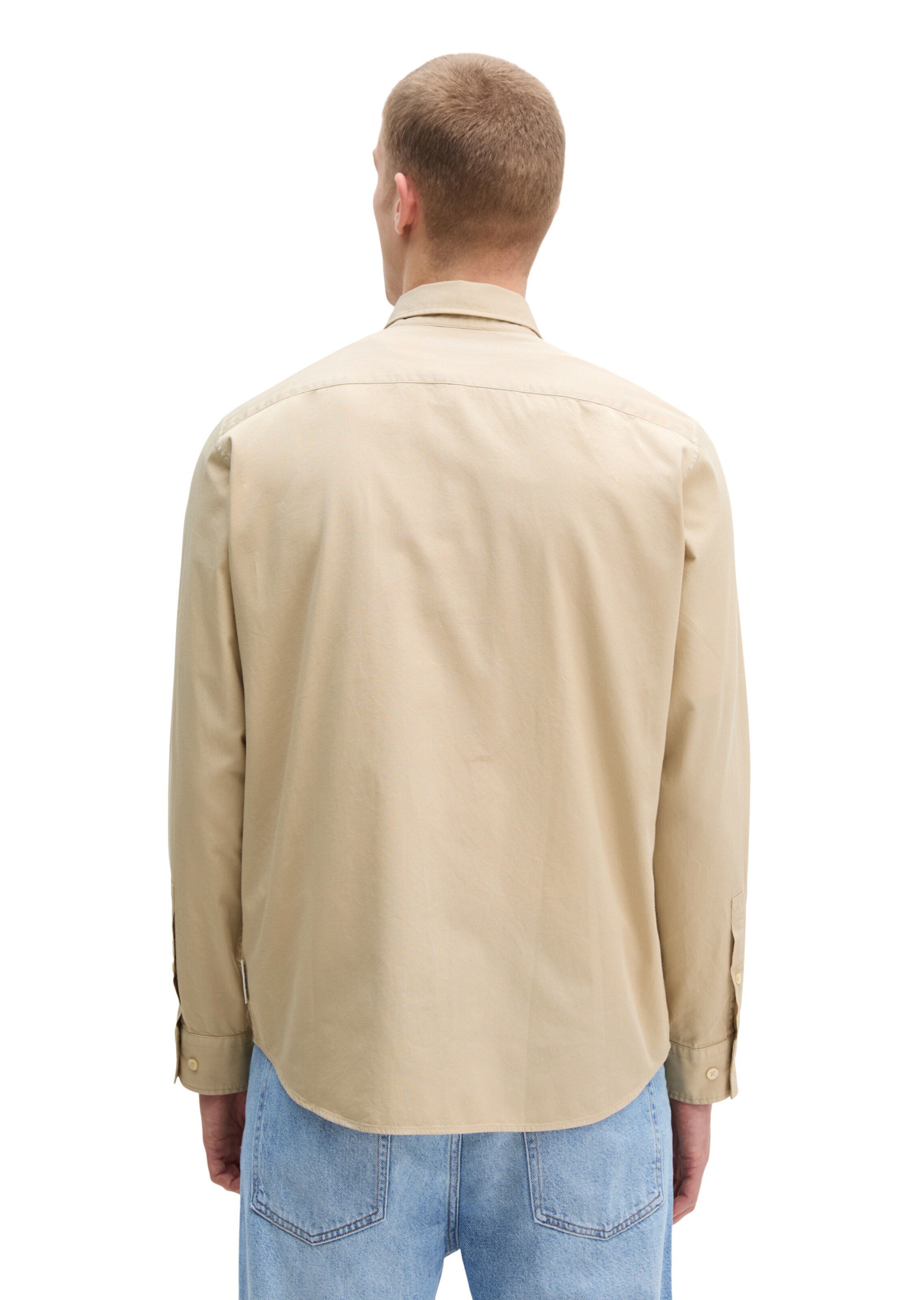Marc O'Polo Regular Fit Hemd in Beige