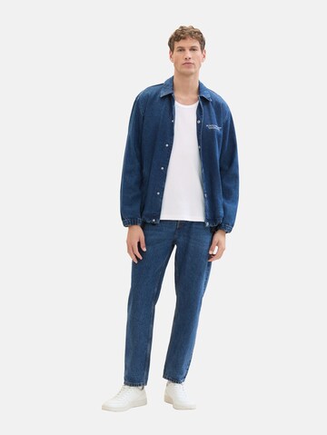 TOM TAILOR DENIM Särk, värv valge