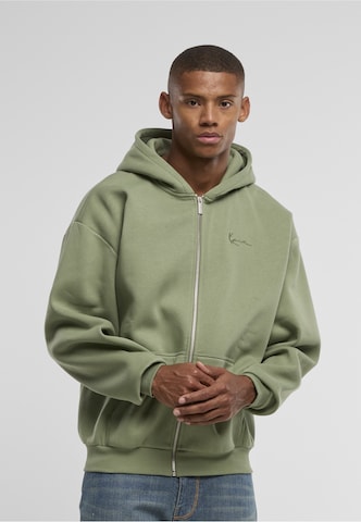 Giacca di felpa 'Essential' di Karl Kani in verde