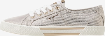 Pepe Jeans Platform trainers 'BRADY PARTY' in Gold: front