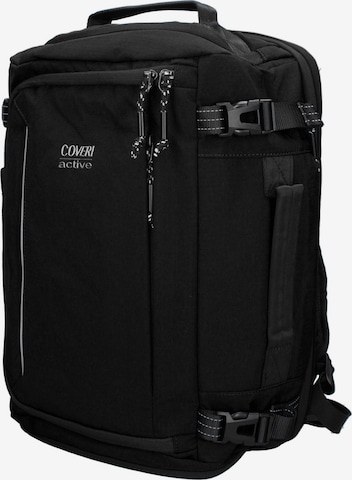 Zaino 'Zaino Coveri Active Poliestere 100% - Chiusura Zip' di Coveri Collection in nero: frontale