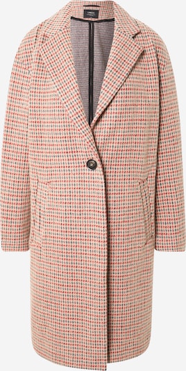 Palton de primăvară-toamnă LANIUS pe bleumarin / roz pudră / roșu / negru, Vizualizare produs