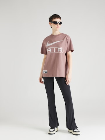 Nike Sportswear Υπερμέγεθες μπλουζάκι 'Air' σε λιλά
