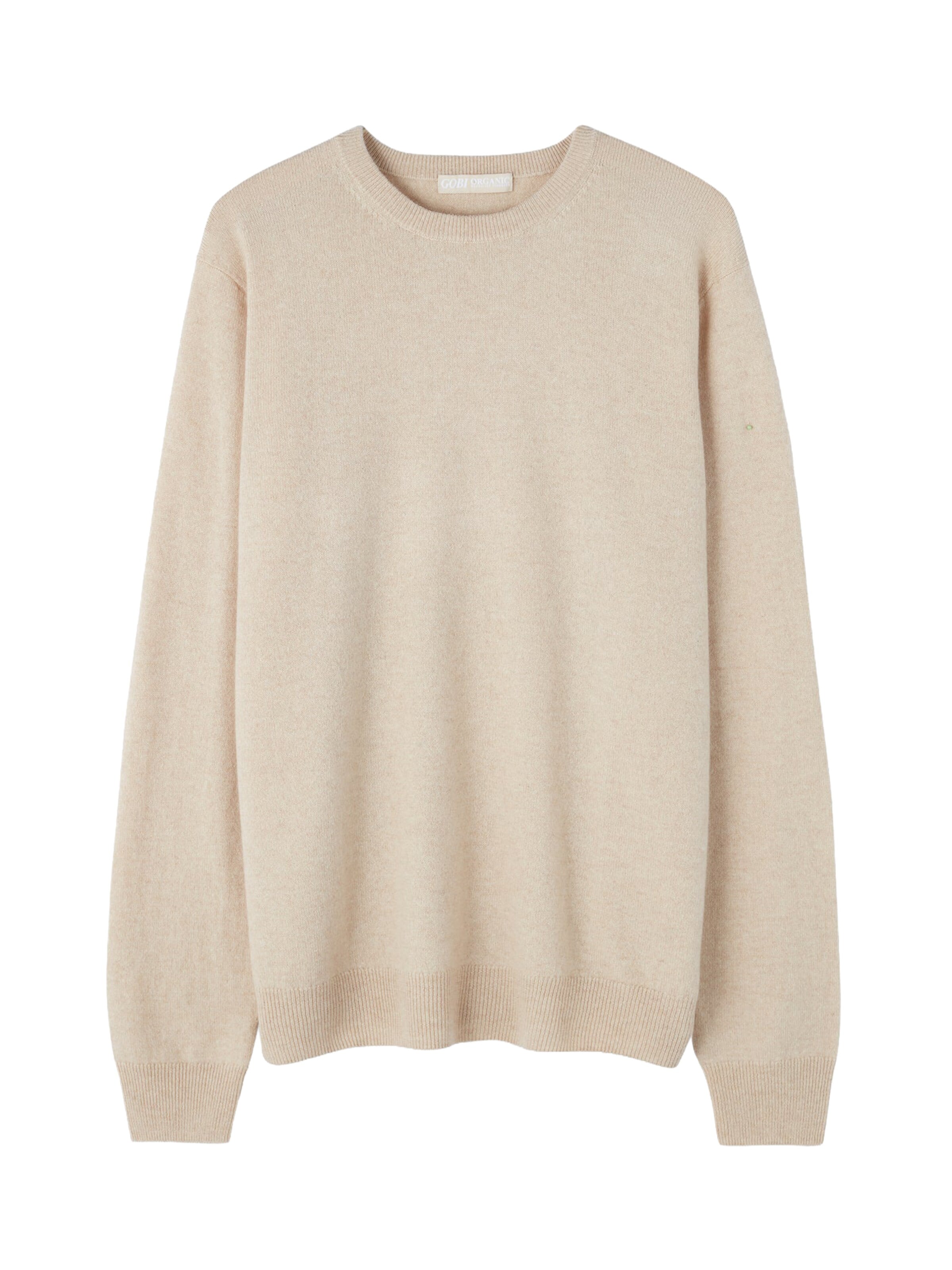 GOBI Cashmere Pullover i beige: forside