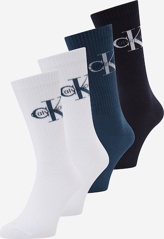Calvin Klein Underwear Ponožky – modrá: přední strana