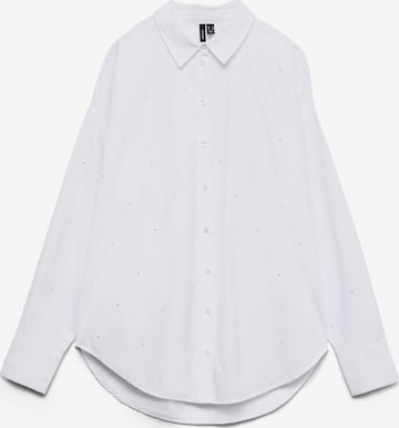VERO MODA - Blusa 'VMFANNI' en blanco: frente
