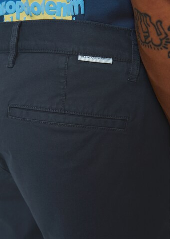 Marc O'Polo DENIMregular Chino hlače 'Mik' - plava boja