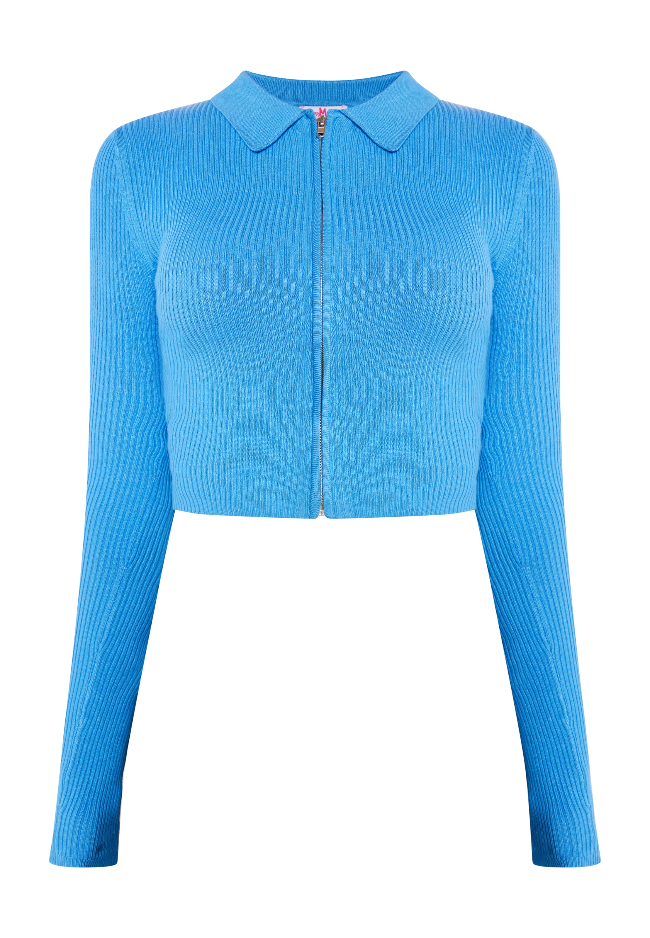 zils MYMO Adīta jaka 'Keepsudry': no priekšpuses