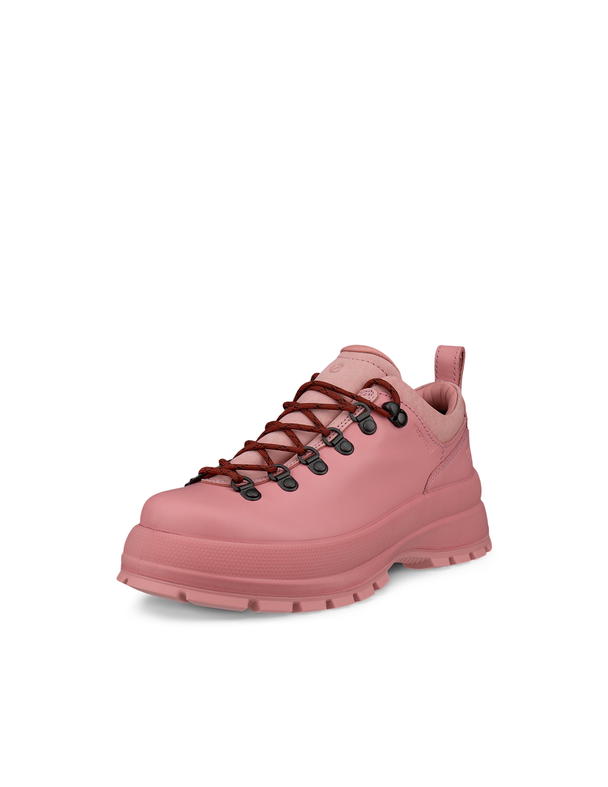 Scarpa stringata sportiva 'Track 30' di ECCO in rosa: frontale