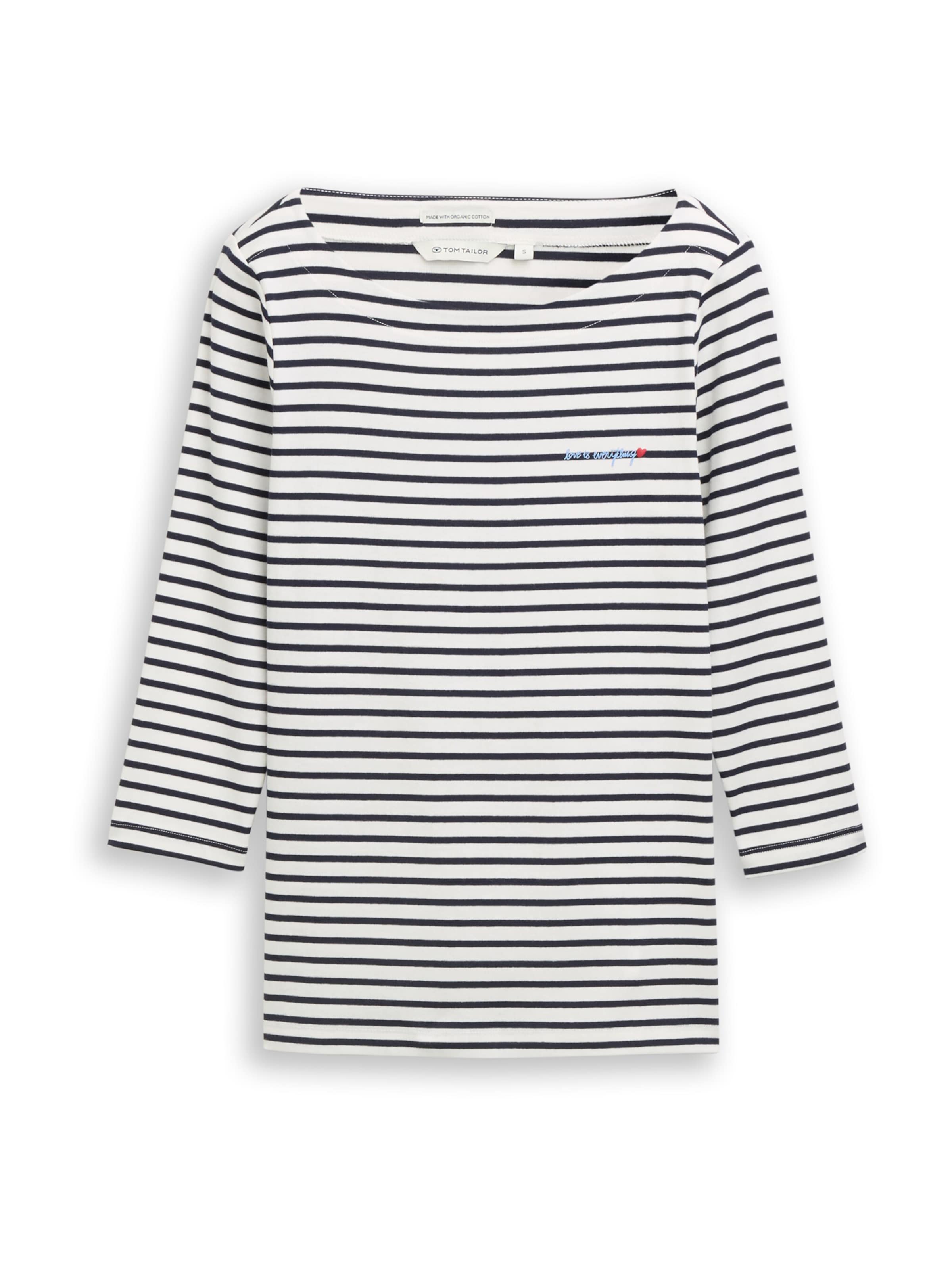 TOM TAILOR Paita värissä valkoinen: etupuoli