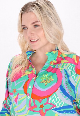 Chemisier IZIA en vert
