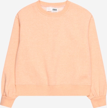 Urban Classics Sweatshirt in Orange: front