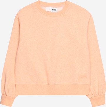 Sweat-shirt Urban Classics en orange : devant