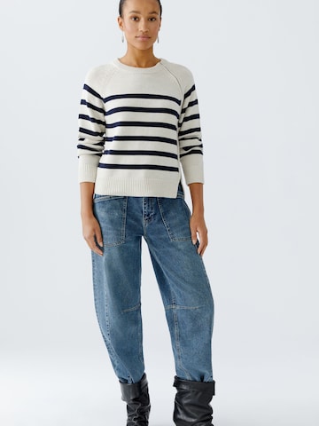 OUI Strickjacke in Weiß