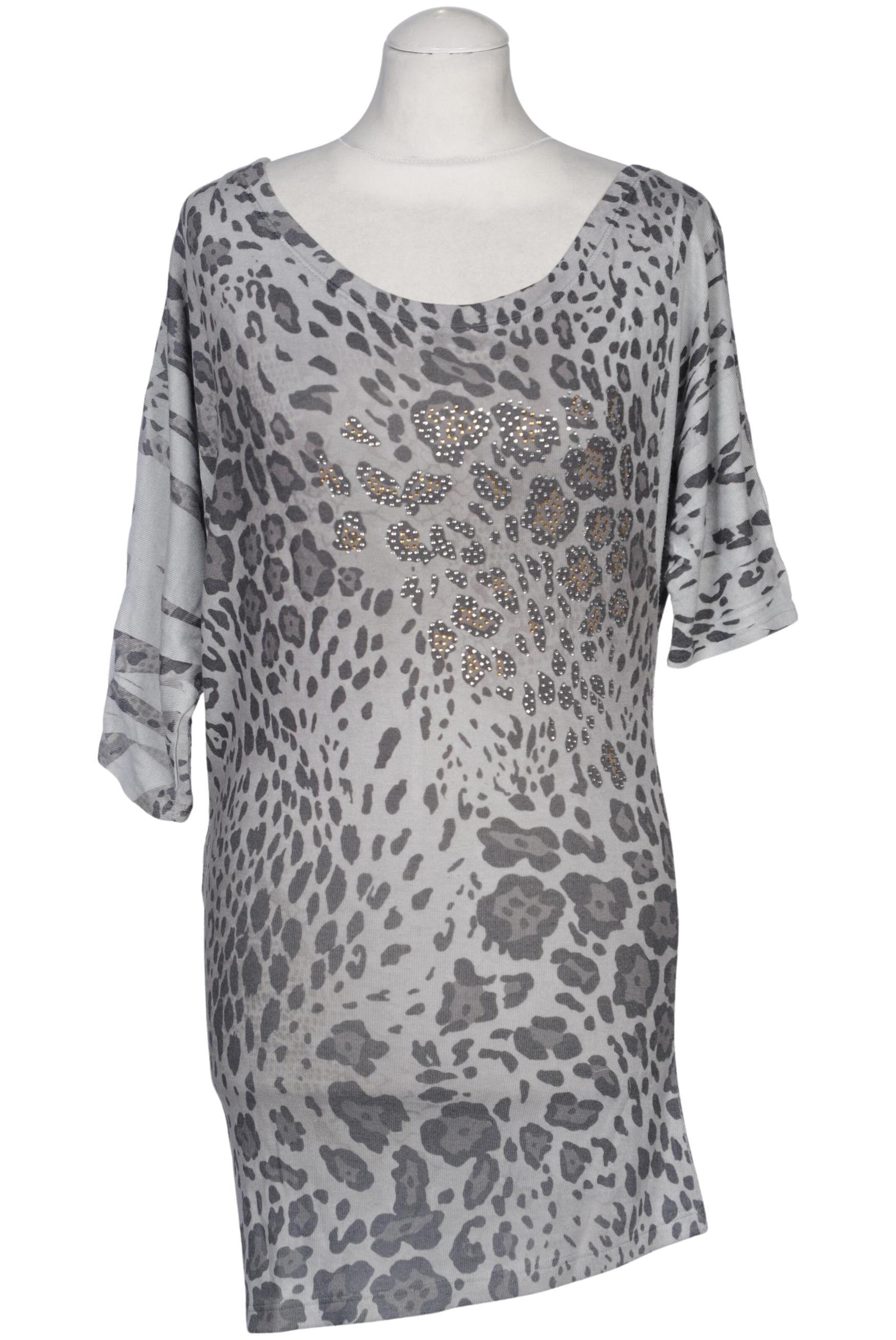 Davida Cashmere Pullover S in Grau: Vorderseite