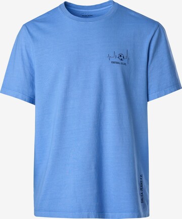 T-Shirt Salsa Jeans en bleu : devant