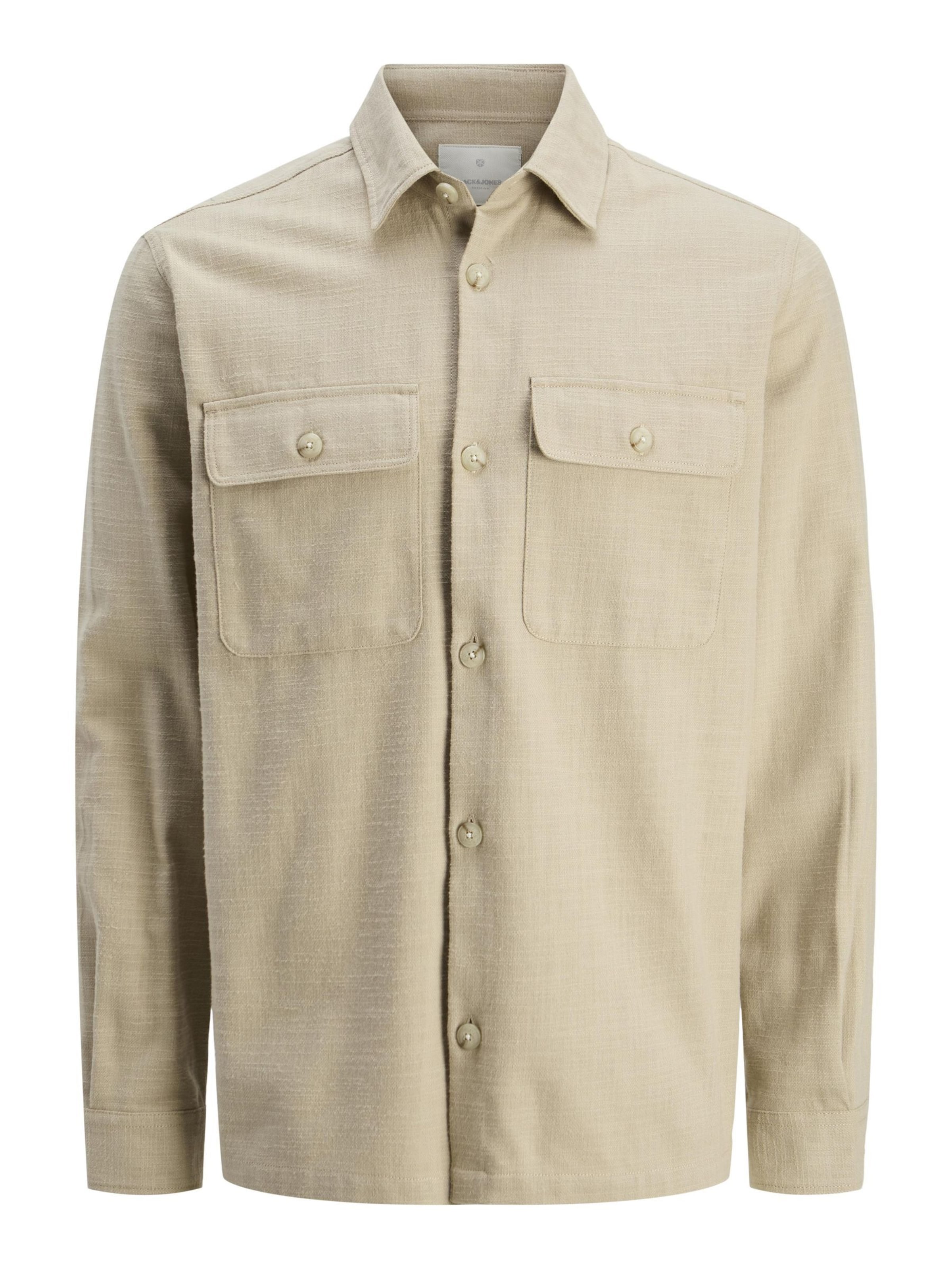 Camicia 'JPRCCRAYMOND' di JACK & JONES in beige: frontale