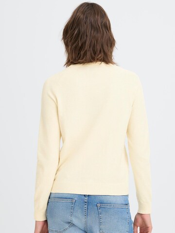 Oxmo Trui ' OXBMMNORA RAGLAN JUMPER ' in Beige