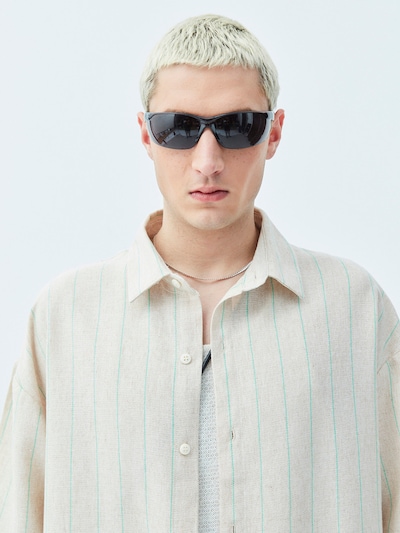 VAMOS CLO Button Up Shirt in Mint, Item view