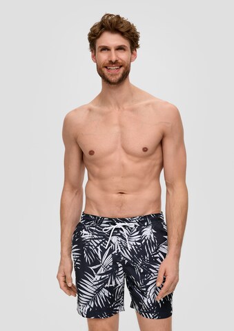 s.Oliver Badeshorts in Blau: Vorderseite