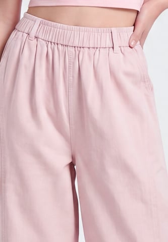 MYMO Baggy Trousers in Pink