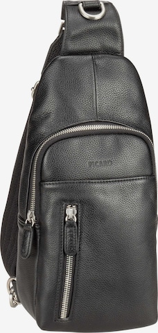 Picard Rucksack 'Milano 7972' in Schwarz: predná strana